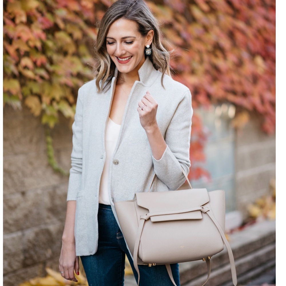 NWT J. Crew merino wool sweater blazer